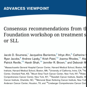 Blood Advances丨慢性淋巴细胞白血病/小淋巴细胞淋巴瘤治疗共识：全球需求不容忽视'